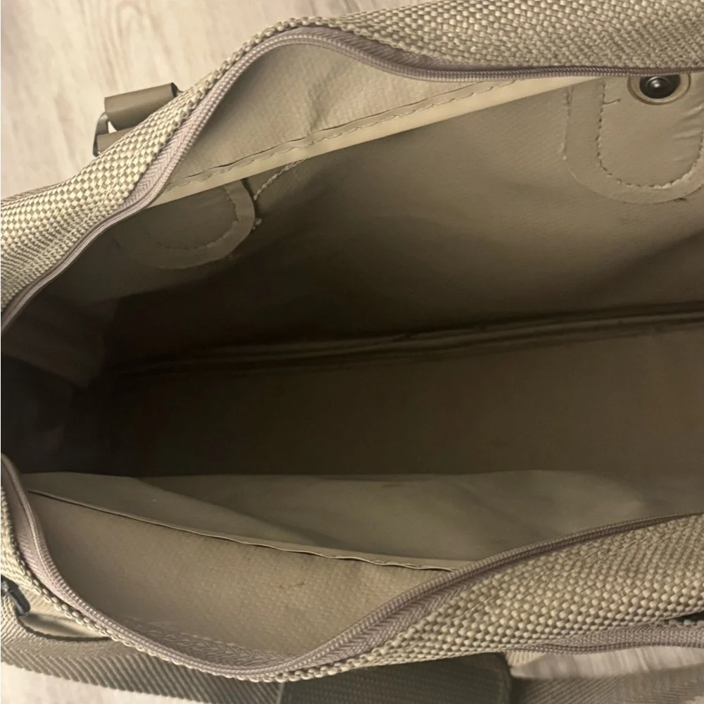 American Tourister Men's Tan Travel Bag Laptop Office Work Satchel